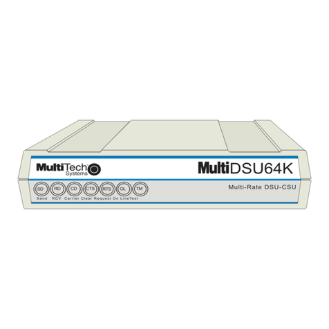 Multitech MT64DSU User manual