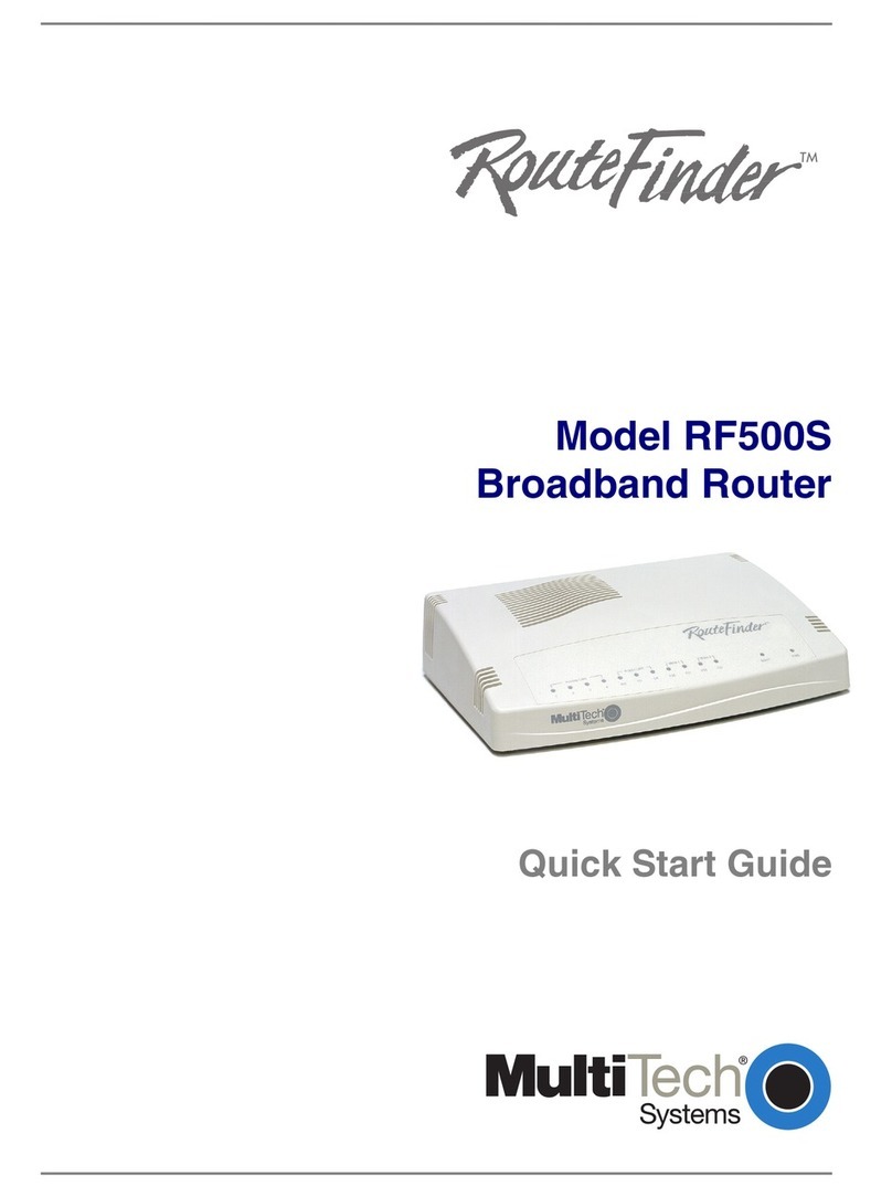 Multitech RoteFinder RF500S User manual