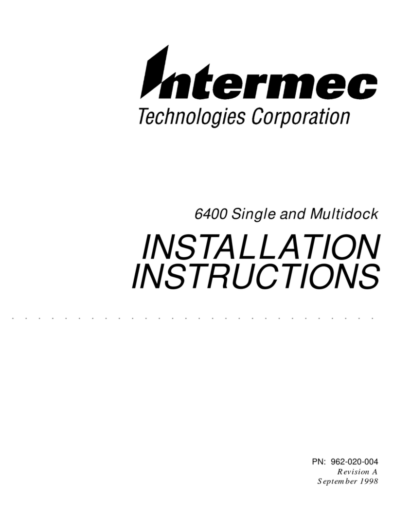 Intermec PEN*KEY 6400 User manual