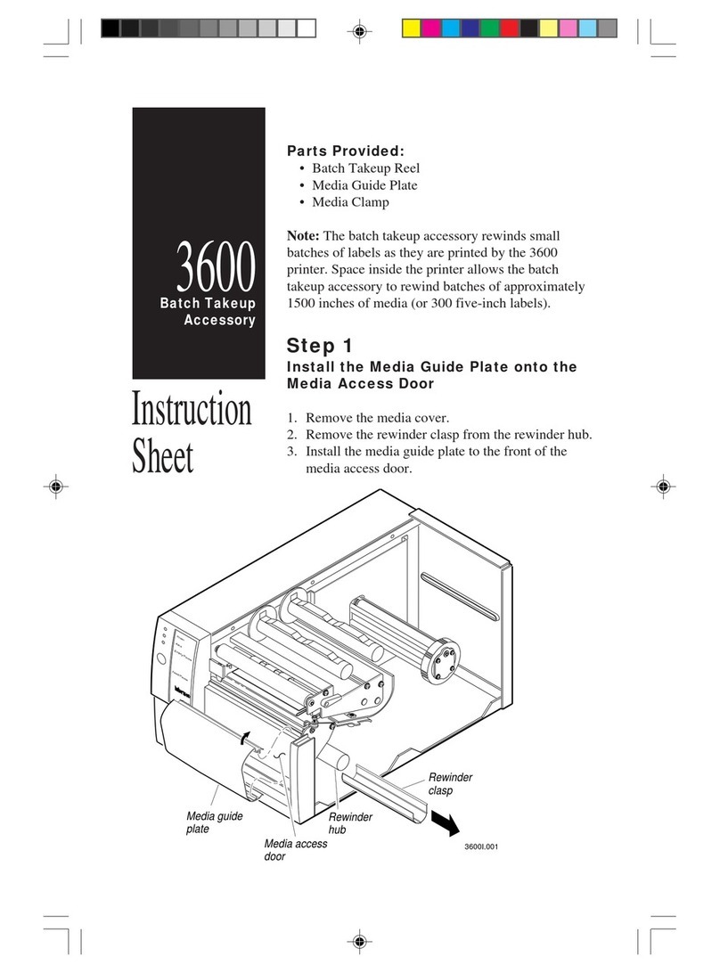 Intermec 3600 User manual