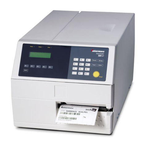 Intermec EasyCoder 501XP User manual
