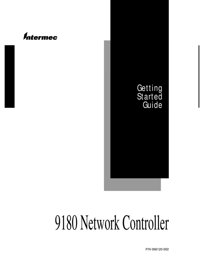 Intermec 9180 User manual
