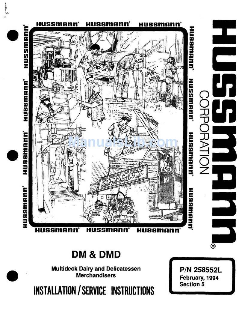 Hussmann DM User manual