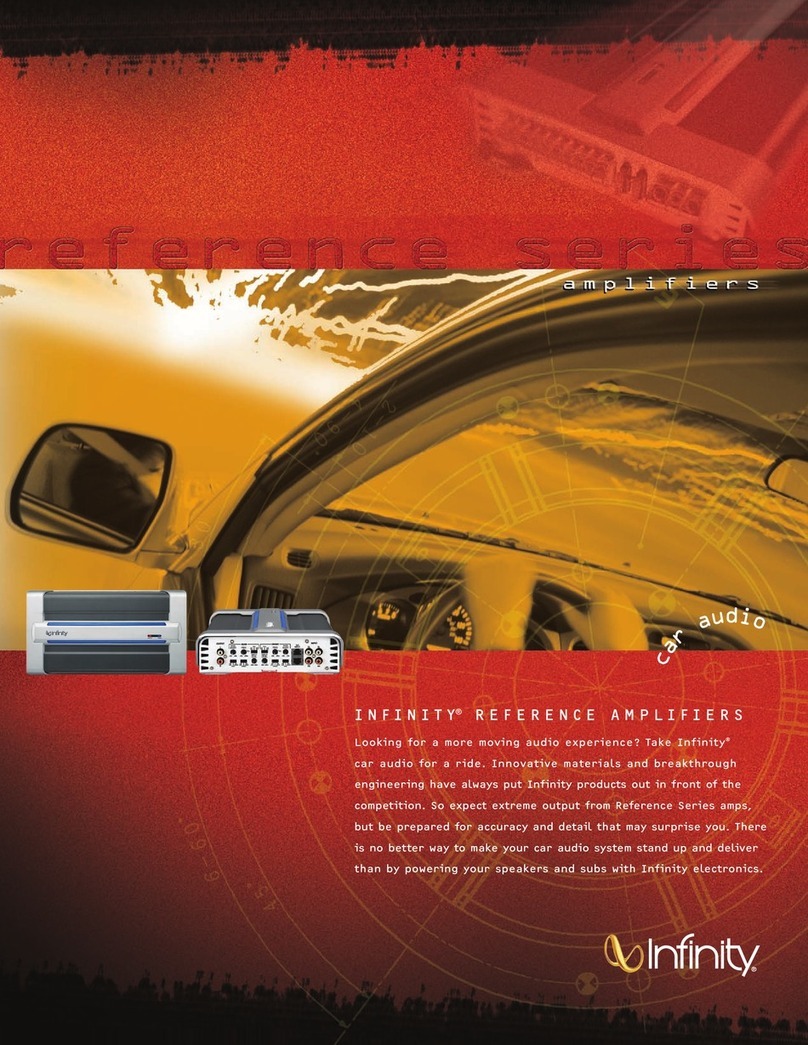 Infinity Reference 1300A Service manual