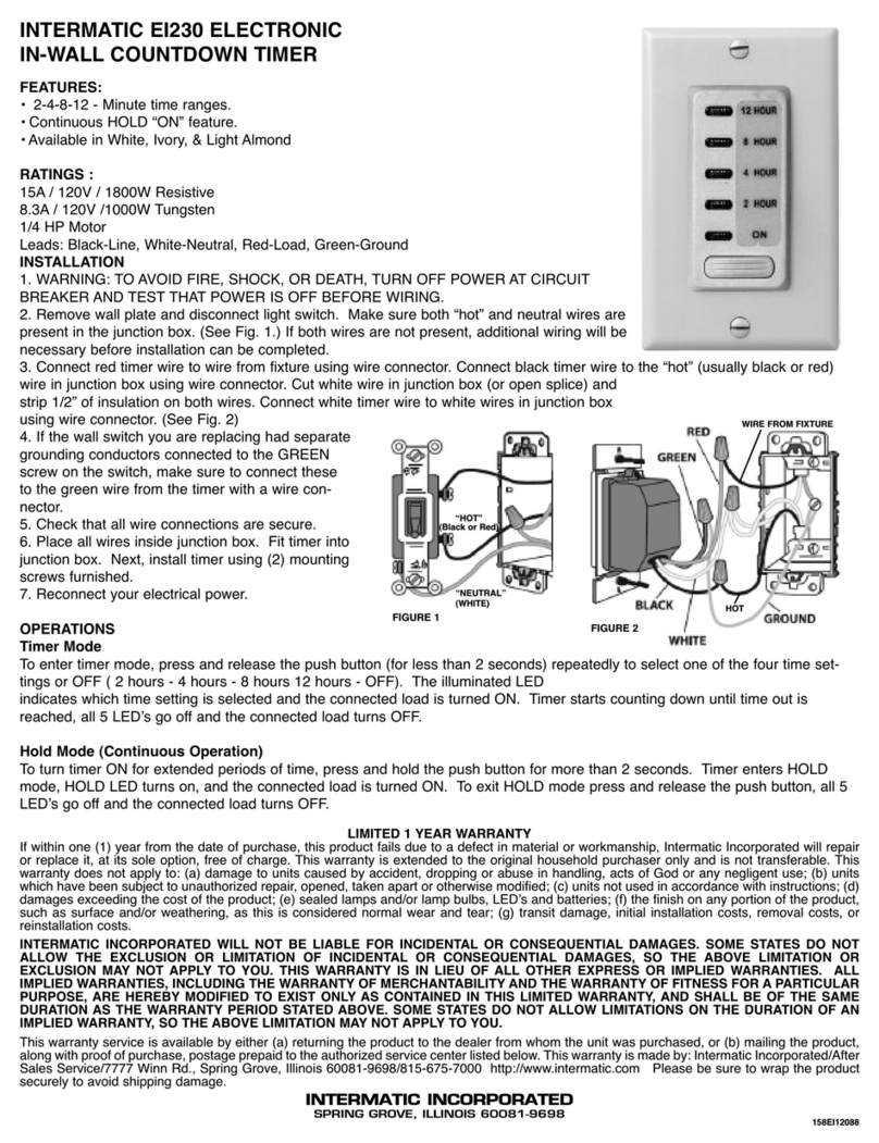 Intermatic EI230 Manual