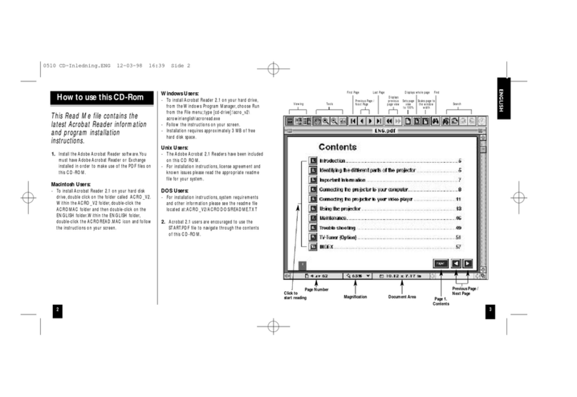 Kodak DP800 - Digital Projector Operating instructions