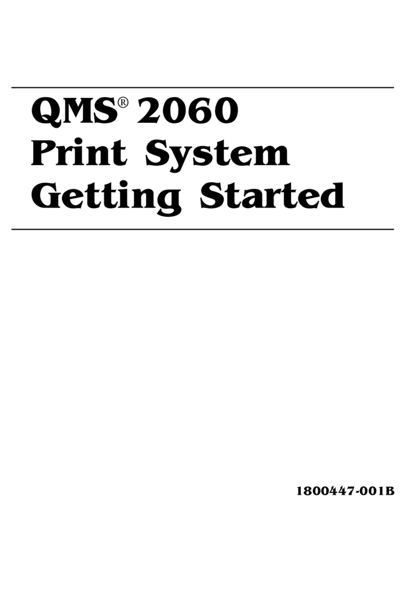 QMS 2060 User manual