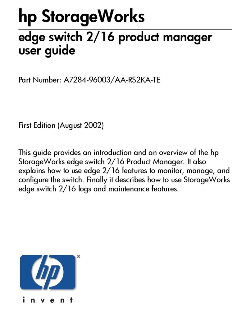 HP StorageWorks 2/16 User manual