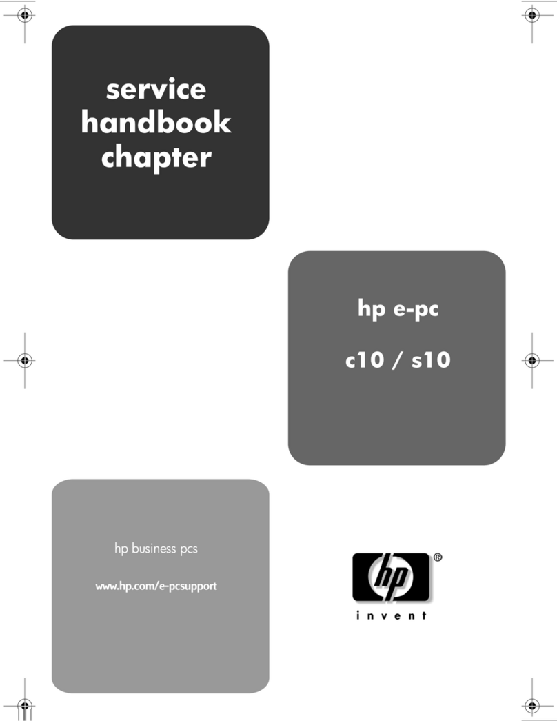 HP E-PC C10 User manual