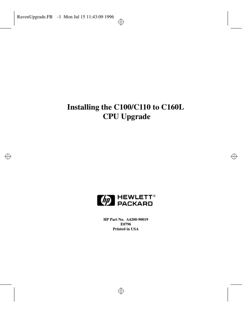 HP Visualize c100 User manual