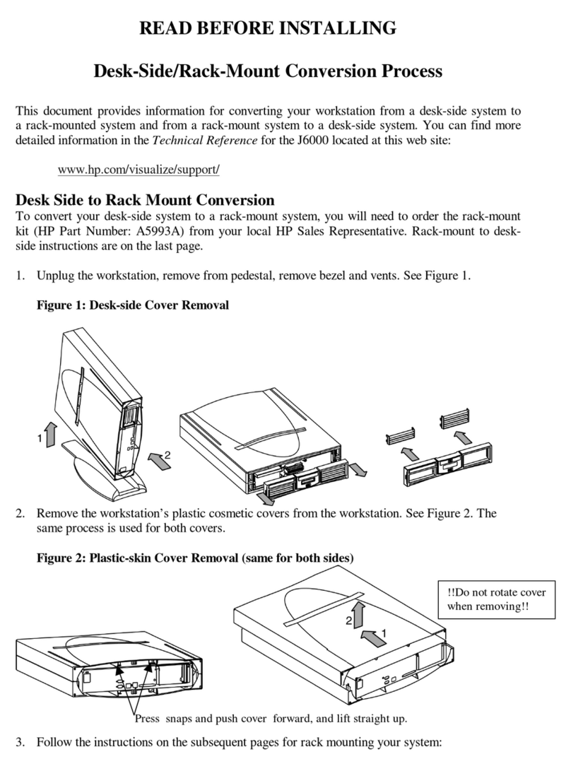 HP Visualize j6000 User manual