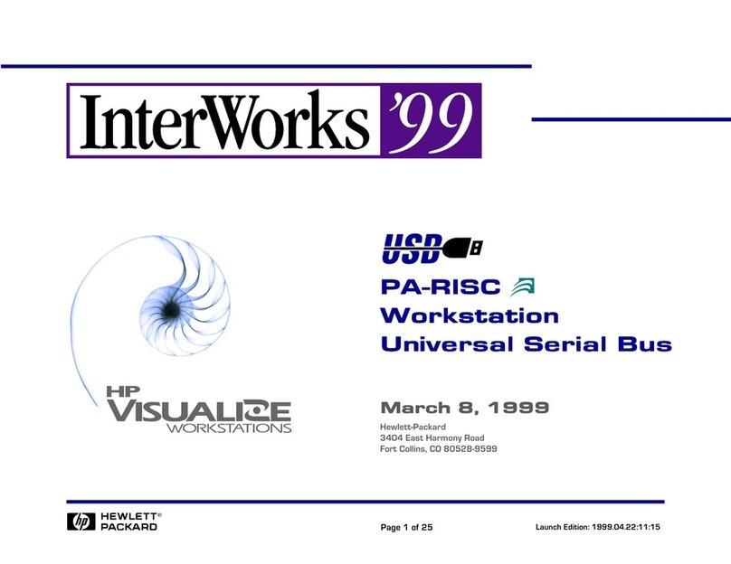 HP Visualize c360 - Workstation Manual HP Visualize c360 - Workstation Manual