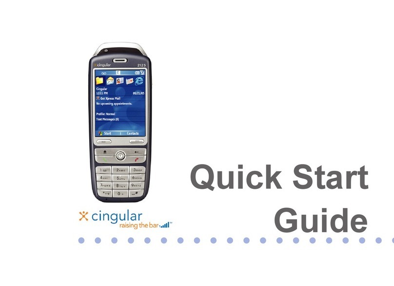 Cingular 2125 User manual Cingular 2125 User manual