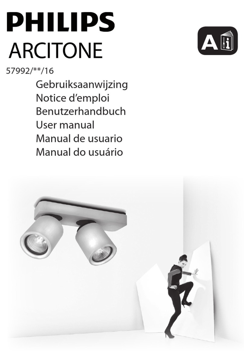 Philips ARCITONE 57992/48/16 User manual