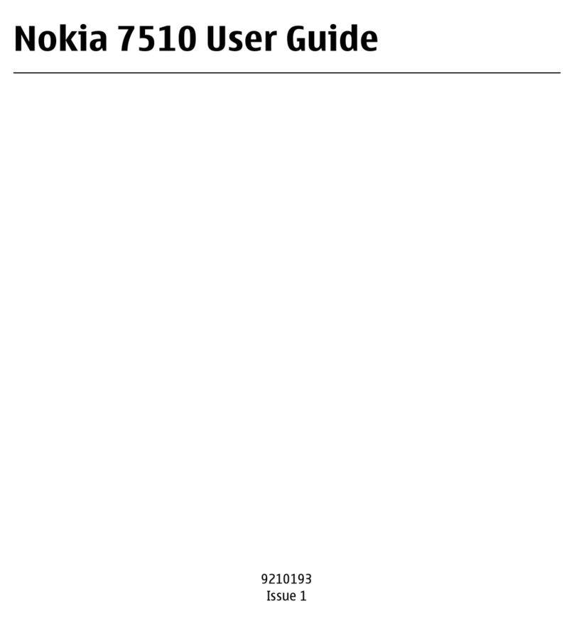 Nokia 7510 Supernova User manual Nokia 7510 Supernova User manual