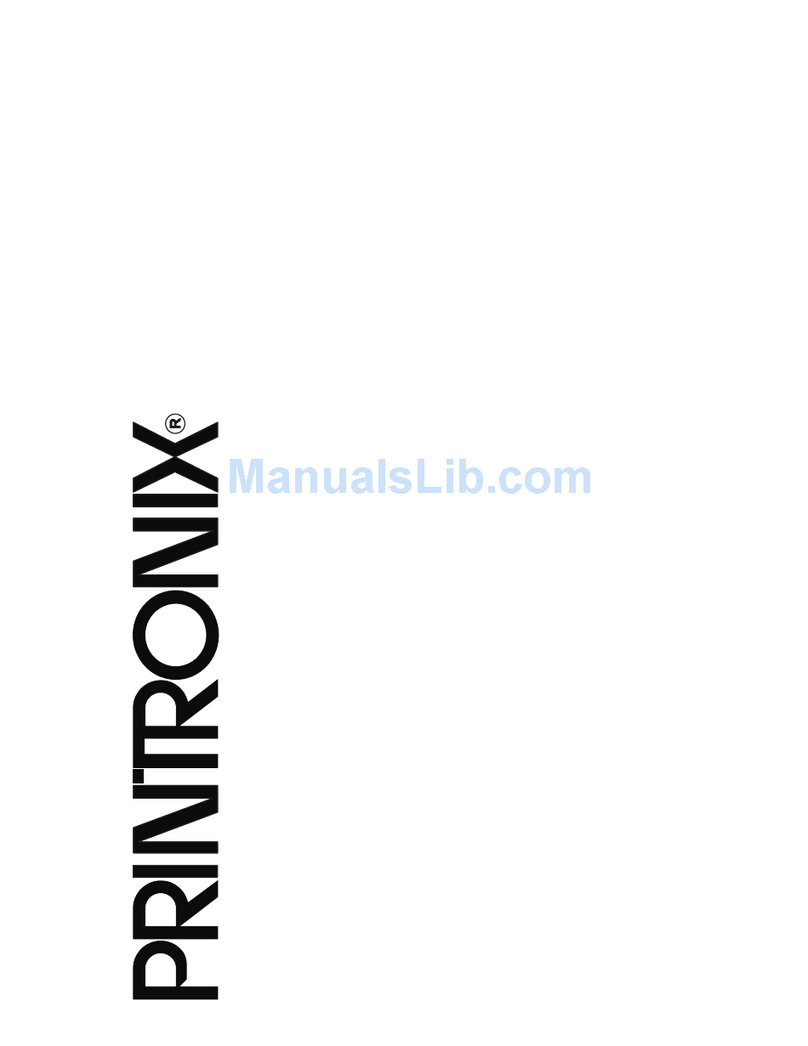 Printronix Network Interface Card User manual Printronix Network Interface Card User manual