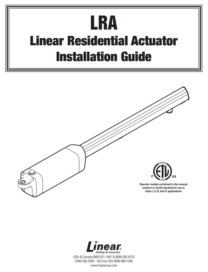 Linear LRA User manual