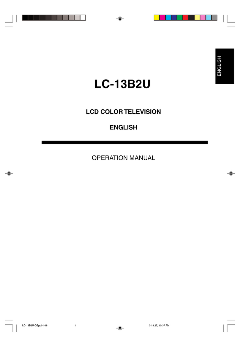 Sharp LC-13B2U User manual