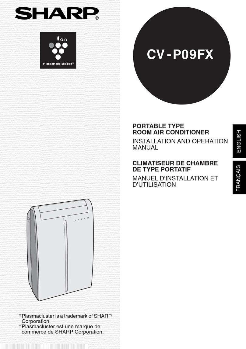 Sharp CV -P09FX User manual