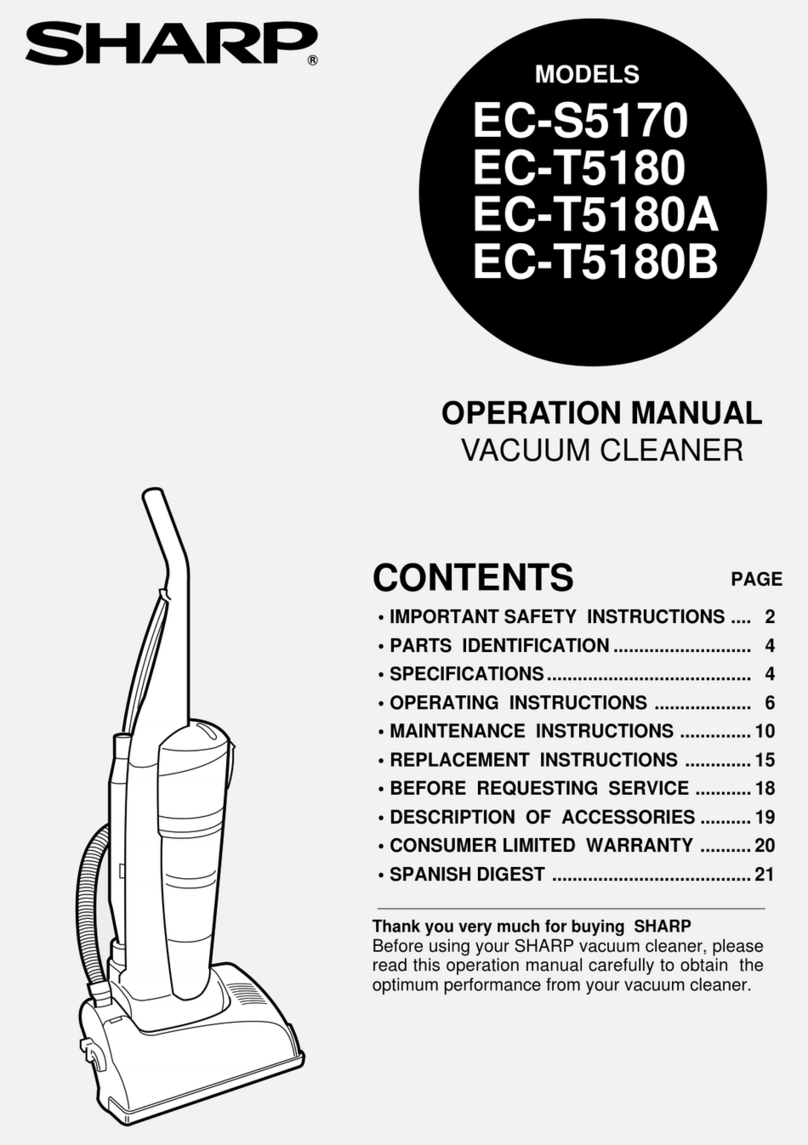 Sharp EC-S5170 User manual