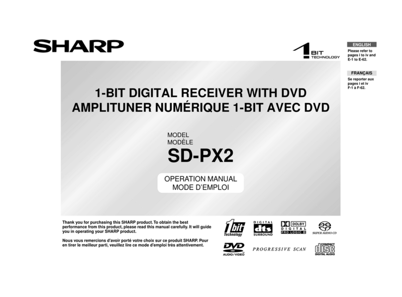 Sharp SD-PX2 User manual