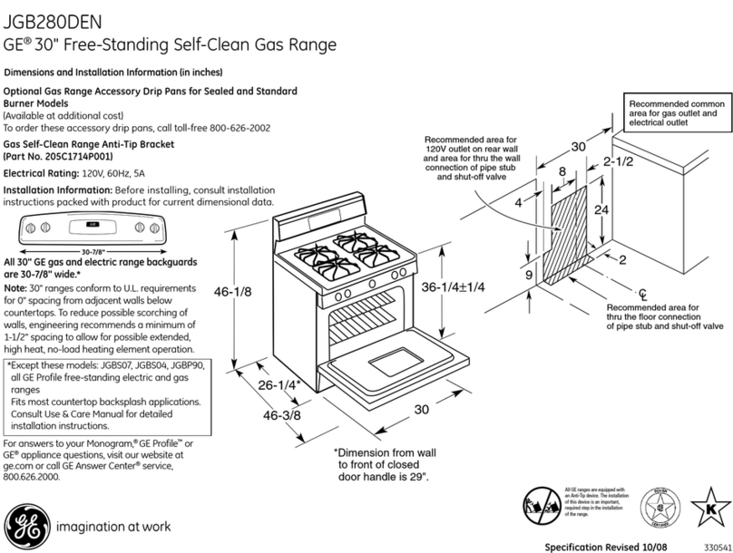 GE JGB280DEN Manual