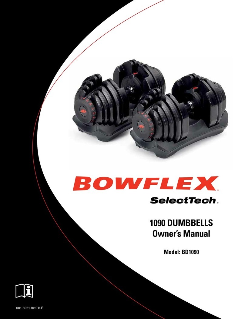 Bowflex SelectTech BD1090 User manual