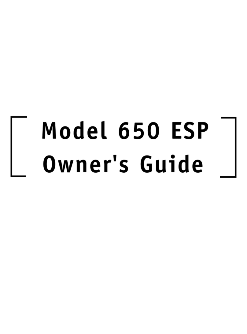 Directed Electronics 650 ESP User manual