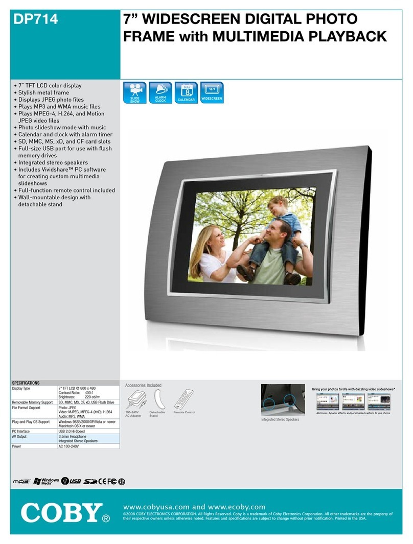 Coby DP714 User manual Coby DP714 User manual