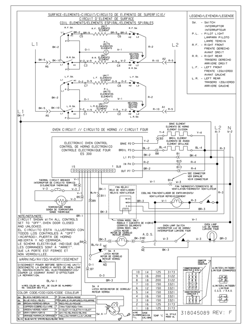 Frigidaire FED367DSB Quick start guide