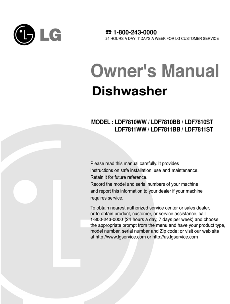 LG LDF 7811BB User manual