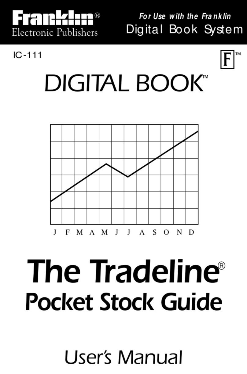 Franklin IC-111 User manual