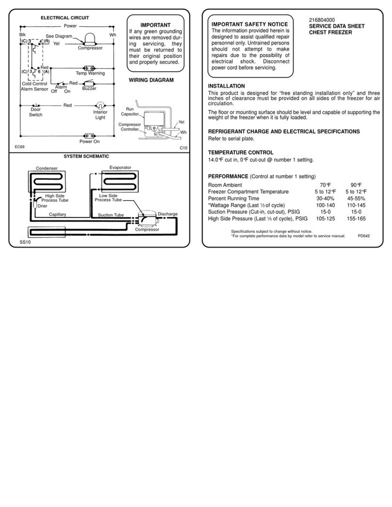 Frigidaire AFFC2027DW3 User guide
