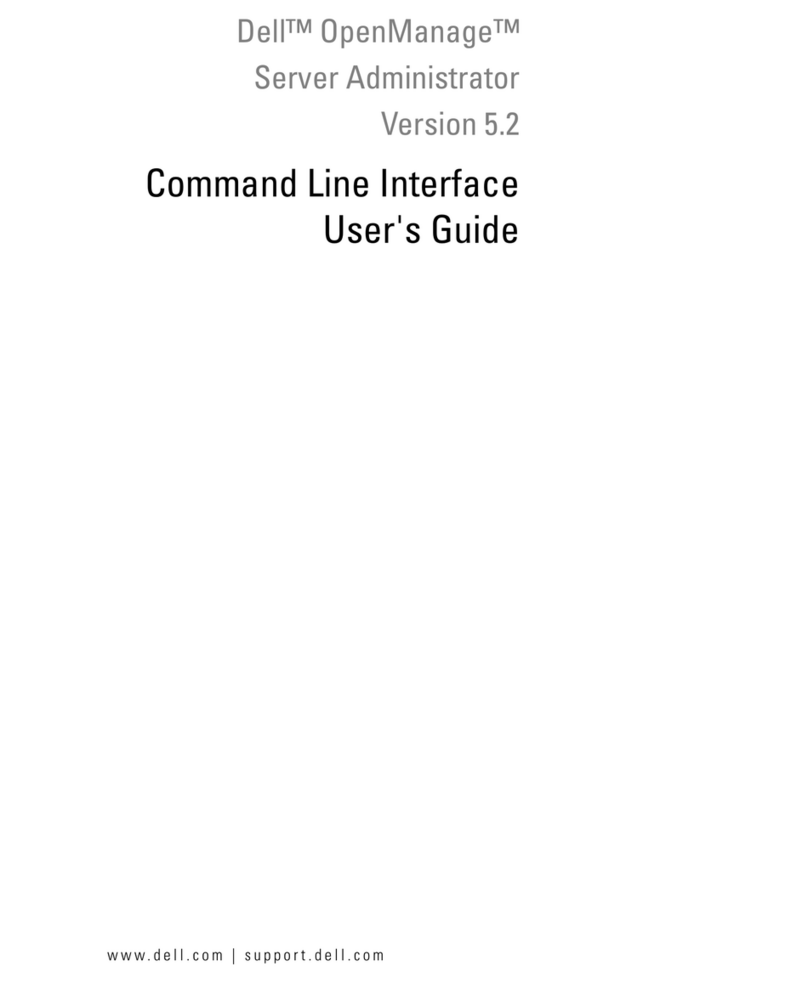 Dell Command Line Interface User manual