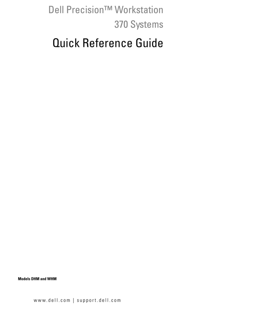 Dell Precision U3525 User manual