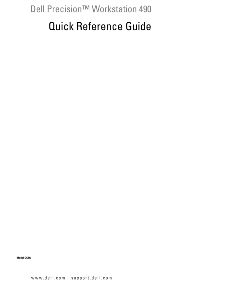 Dell Precision MD504 User manual