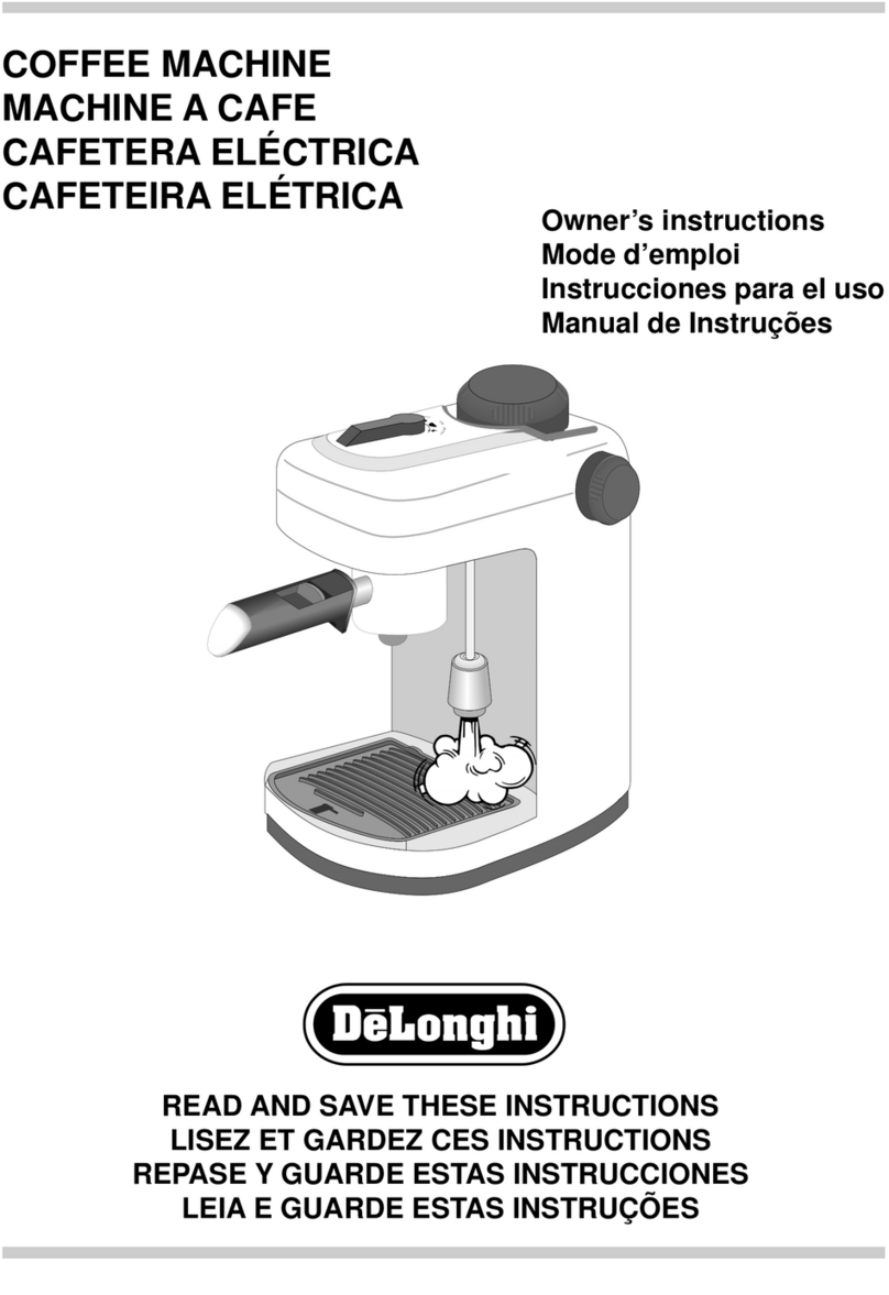 DeLonghi BAR6 User manual