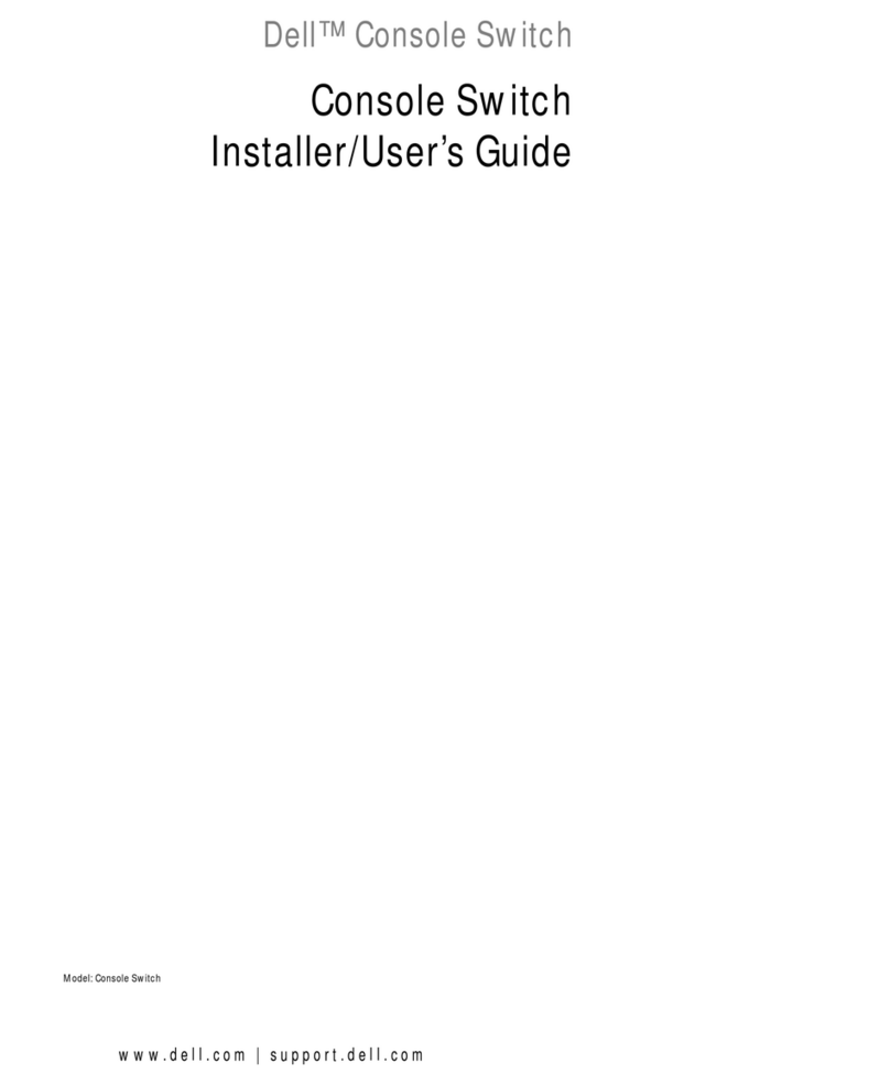 Dell Console Switch User manual