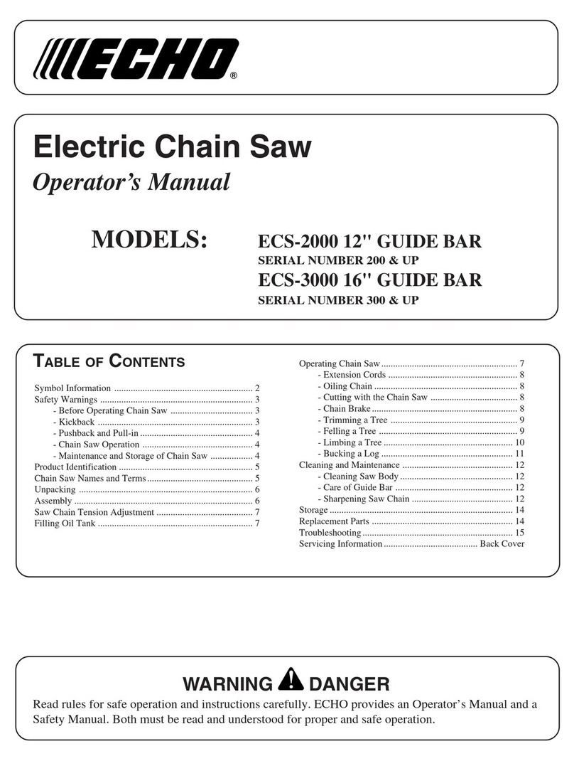 Echo ECS-2000 User manual