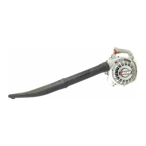 Echo LEAF BLOWER Installation guide