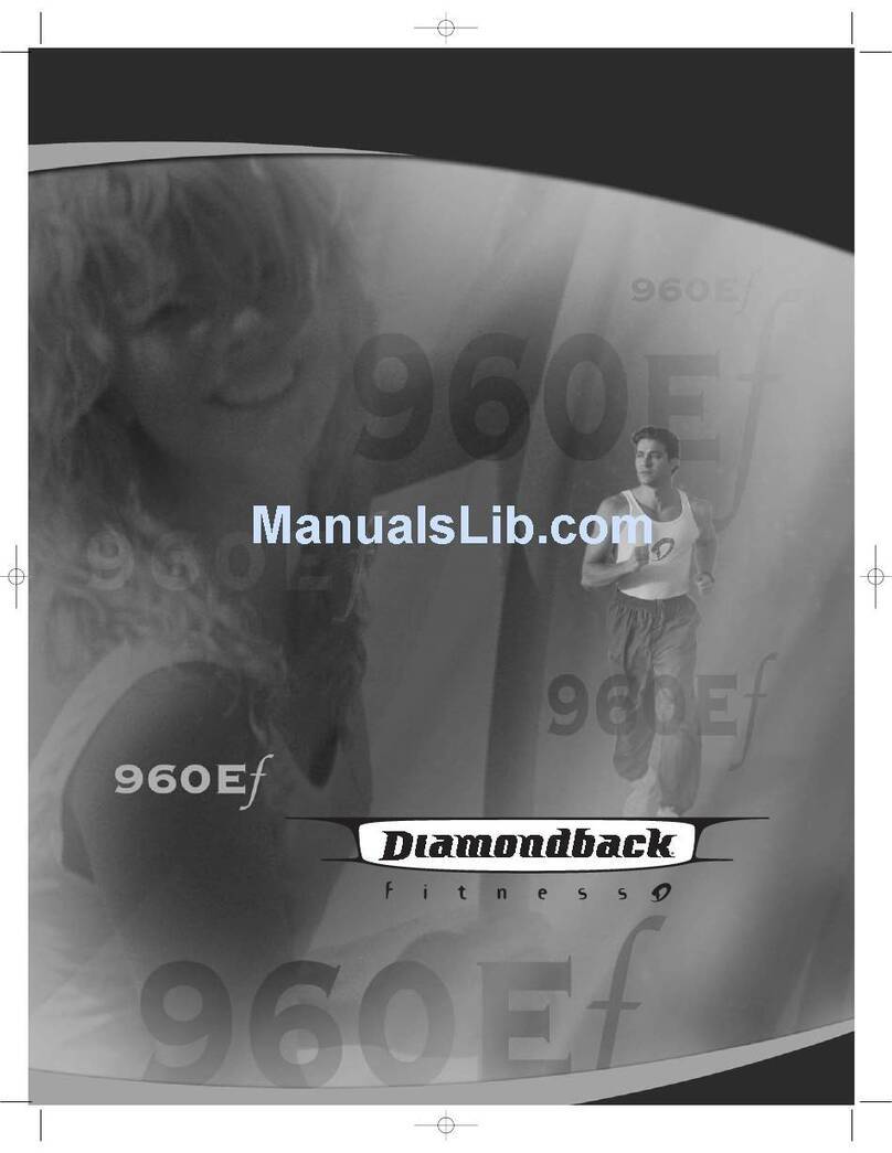 Diamondback 960 Ef User manual