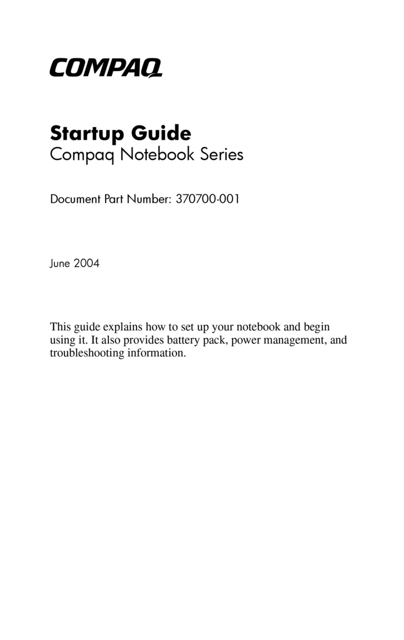 Compaq Personal Computer User guide