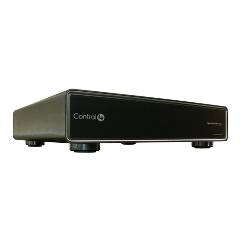 Contro l4 C4-HC500-E-B User manual