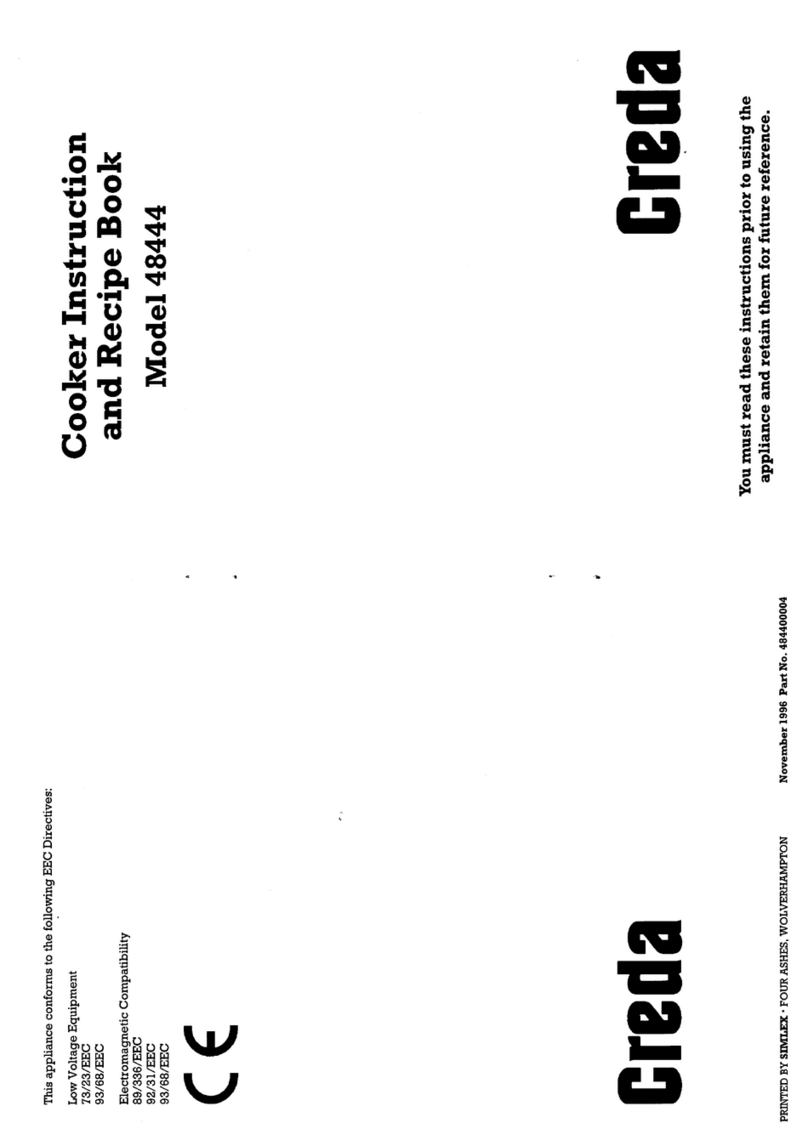 Creda 48444 Quick guide