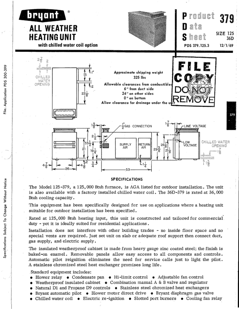 Bryant 379 Operational manual