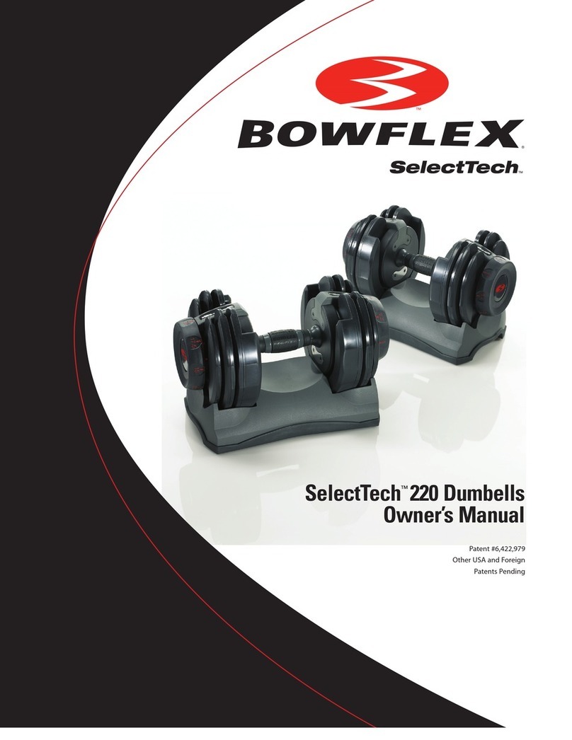 Bowflex SelectTech ST220 User manual