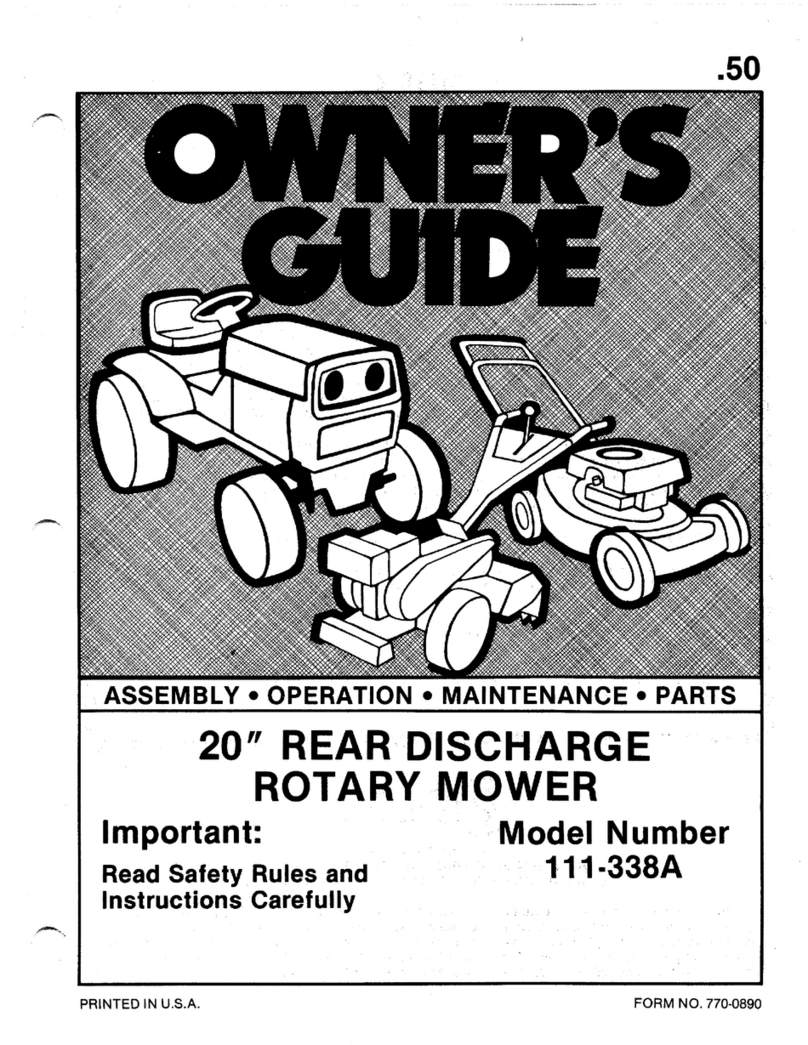 MTD 111-338A User manual