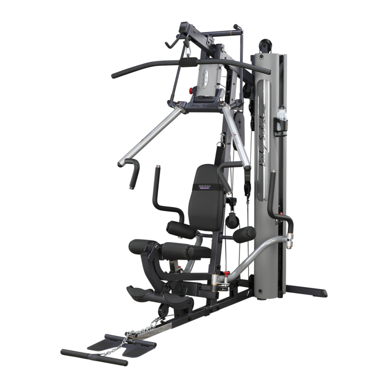 Body Solid G6B User manual