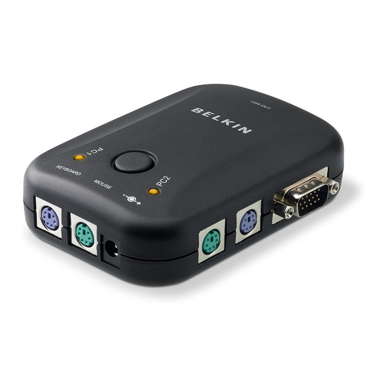 Belkin Switch User manual
