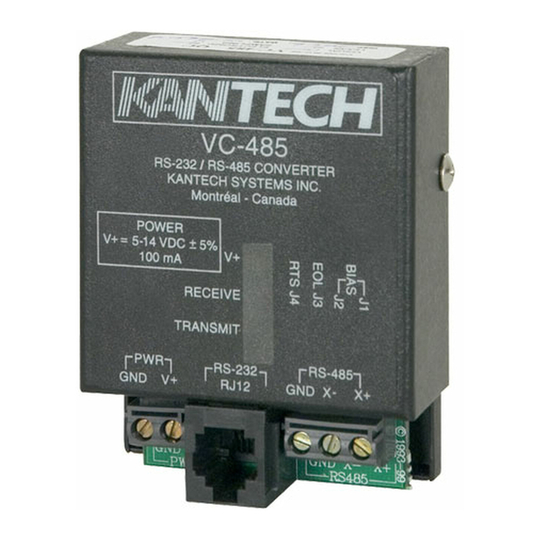 Kantech Multi-function Communication Interface... Quick start guide